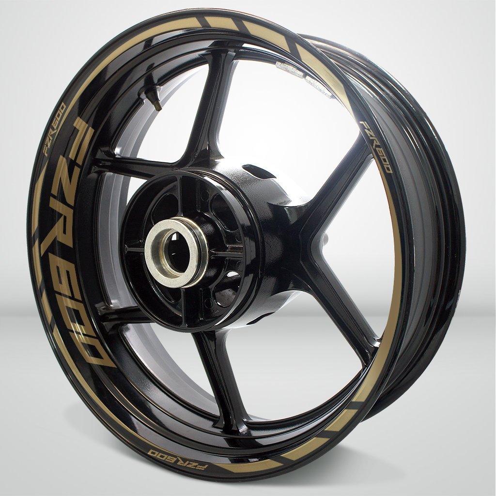 Motorcycle Rim Wheel Decal Accessory Sticker for Yamaha FZR 600 - Motorcycle stickers and decals
