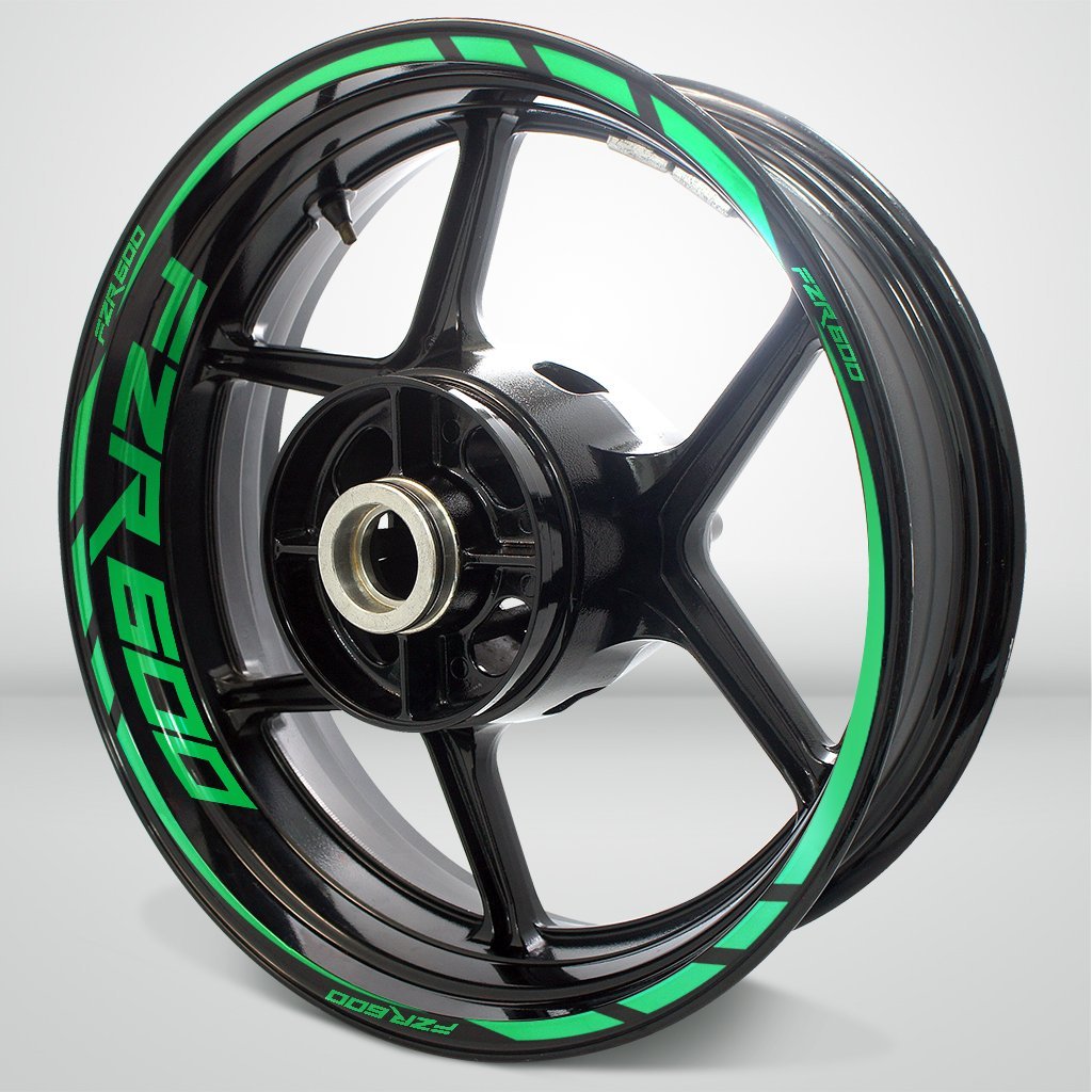 Motorcycle Rim Wheel Decal Accessory Sticker for Yamaha FZR 600 - Motorcycle stickers and decals