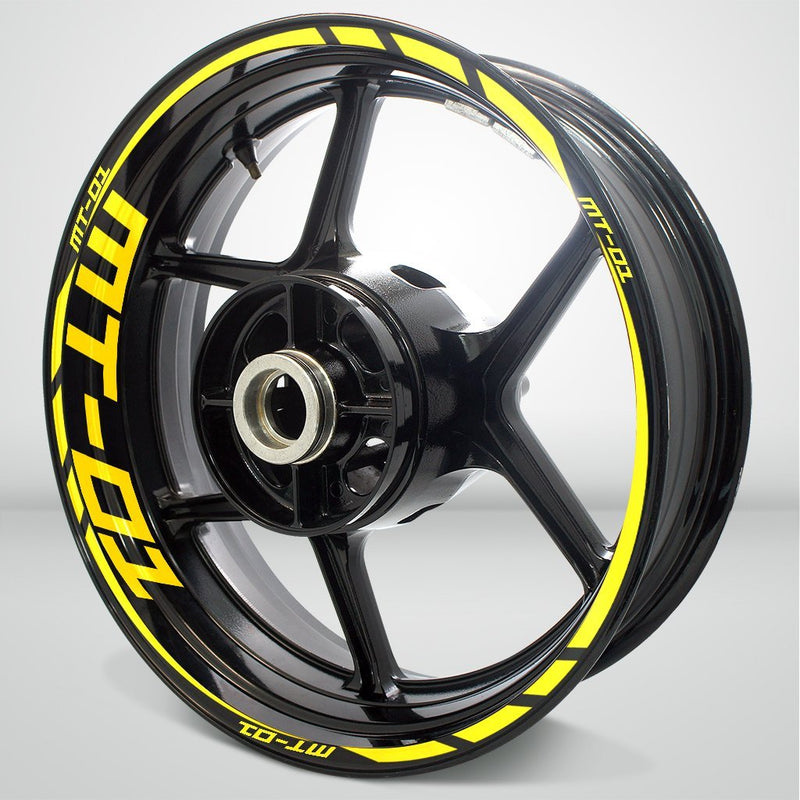 Motorcycle Rim Wheel Decal Accessory Sticker for Yamaha MT01 - Motorcycle stickers and decals
