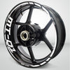 Motorcycle Rim Wheel Decal Accessory Sticker for Yamaha MT01 - Motorcycle stickers and decals