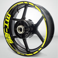 Motorcycle Rim Wheel Decal Accessory Sticker for Yamaha MT25 - Motorcycle stickers and decals