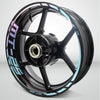 Motorcycle Rim Wheel Decal Accessory Sticker for Yamaha MT25 - Motorcycle stickers and decals