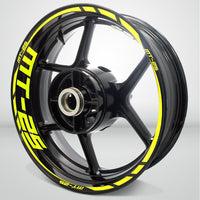 Motorcycle Rim Wheel Decal Accessory Sticker for Yamaha MT25 - Motorcycle stickers and decals