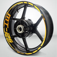 Motorcycle Rim Wheel Decal Accessory Sticker for Yamaha MT25 - Motorcycle stickers and decals