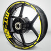 Motorcycle Rim Wheel Decal Accessory Sticker for Yamaha MT25 - Motorcycle stickers and decals