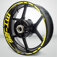 Motorcycle Rim Wheel Decal Accessory Sticker for Yamaha MT25 - Motorcycle stickers and decals