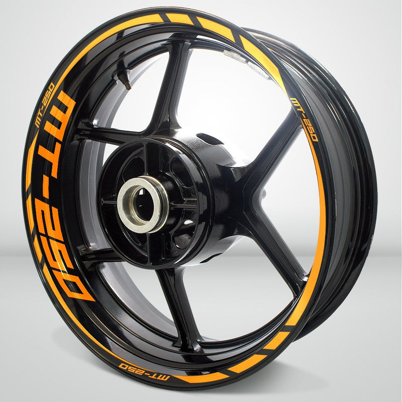 Motorcycle Rim Wheel Decal Accessory Sticker for Yamaha MT250 - Motorcycle stickers and decals
