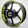 Motorcycle Rim Wheel Decal Accessory Sticker for Yamaha MT250 - Motorcycle stickers and decals