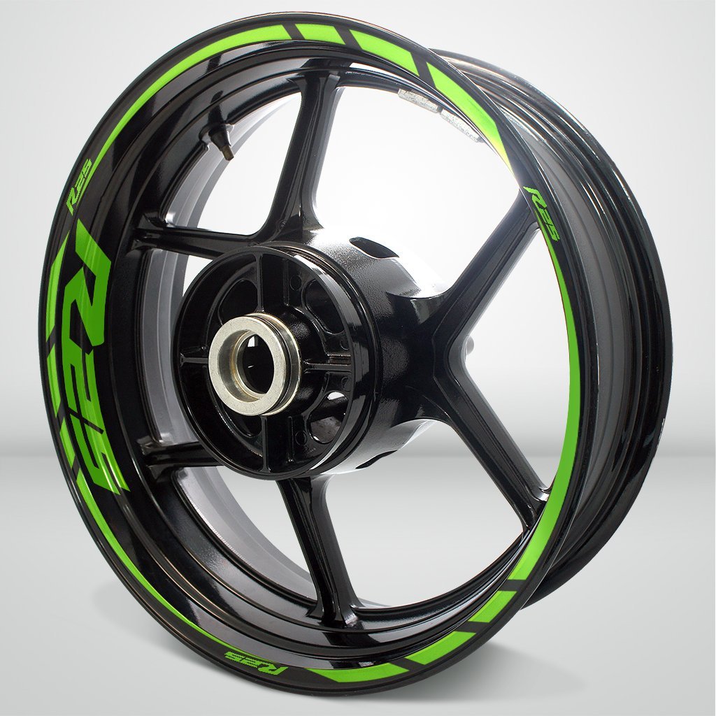 Motorcycle Rim Wheel Decal Accessory Sticker for Yamaha R25 - Motorcycle stickers and decals