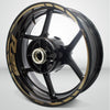 Motorcycle Rim Wheel Decal Accessory Sticker for Yamaha R25 - Motorcycle stickers and decals