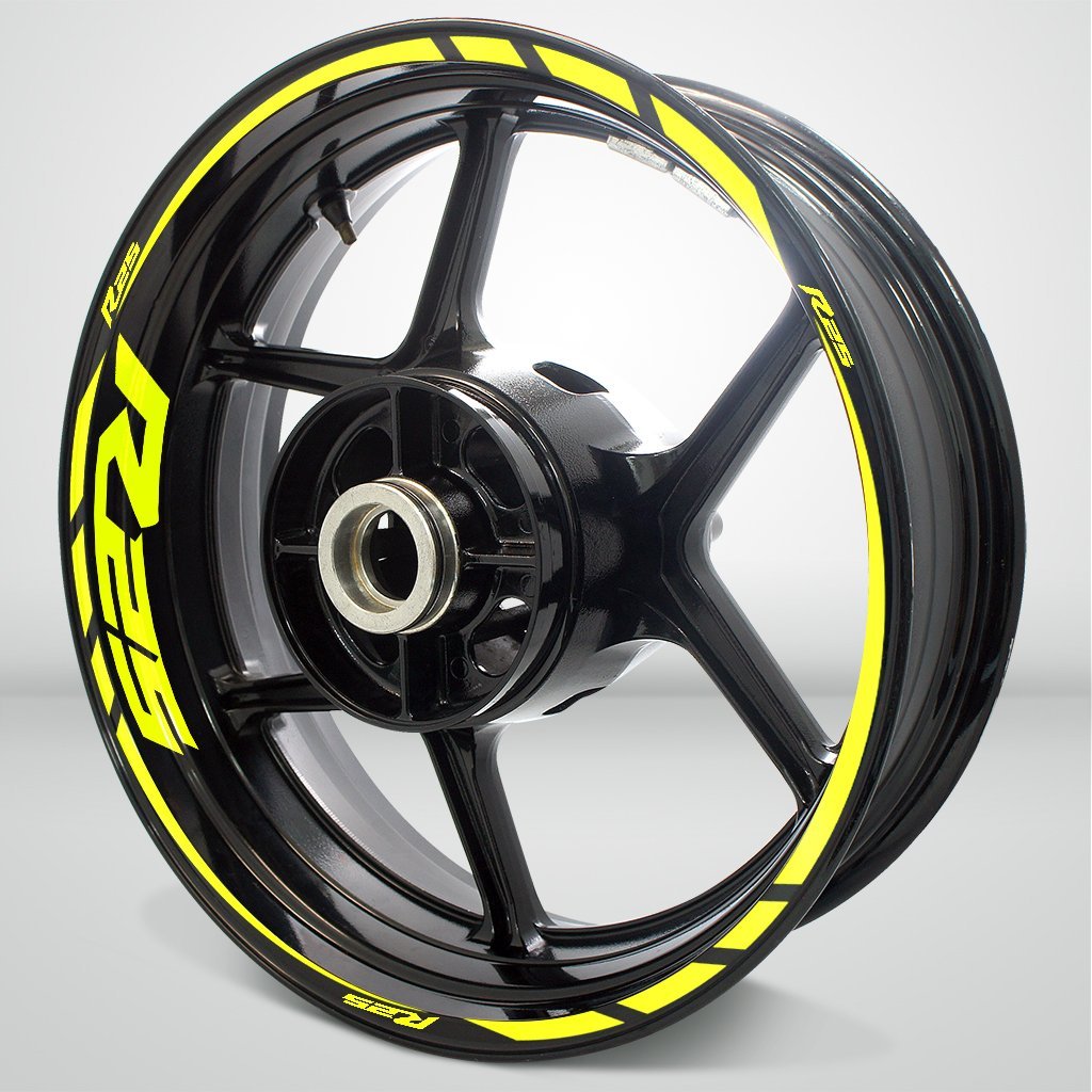 Motorcycle Rim Wheel Decal Accessory Sticker for Yamaha R25 - Motorcycle stickers and decals