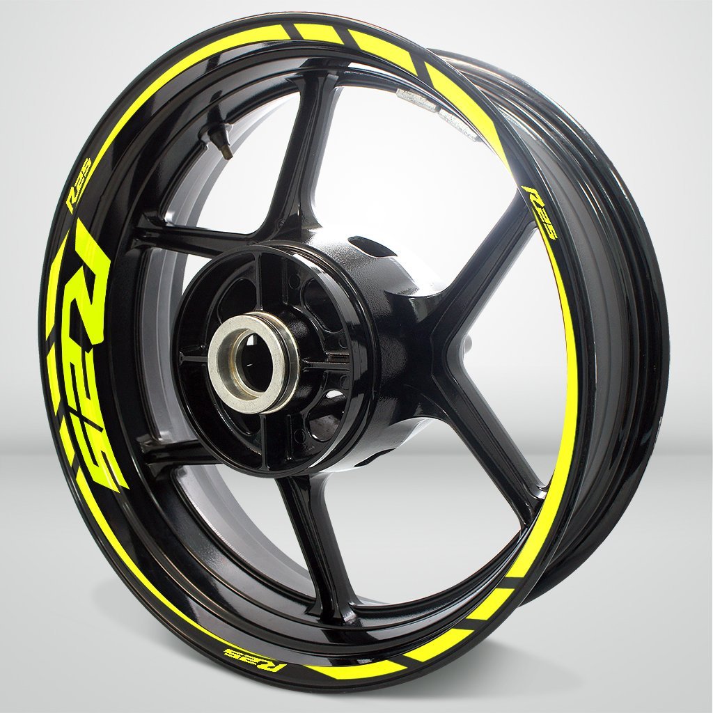 Motorcycle Rim Wheel Decal Accessory Sticker for Yamaha R25 - Motorcycle stickers and decals