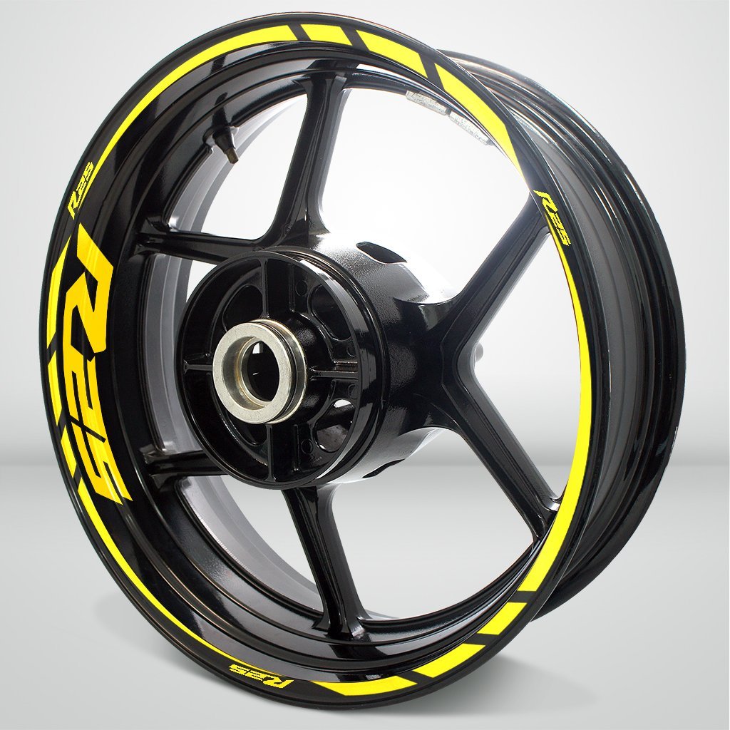 Motorcycle Rim Wheel Decal Accessory Sticker for Yamaha R25 - Motorcycle stickers and decals