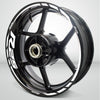 Motorcycle Rim Wheel Decal Accessory Sticker for Yamaha R25 - Motorcycle stickers and decals