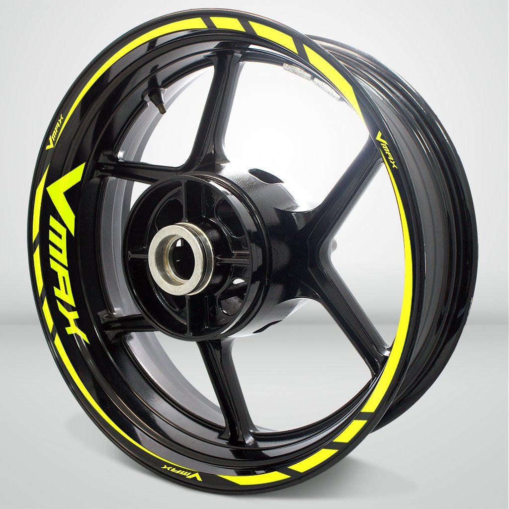 Motorcycle Rim Wheel Decal Accessory Sticker for Yamaha VMAX - Motorcycle stickers and decals