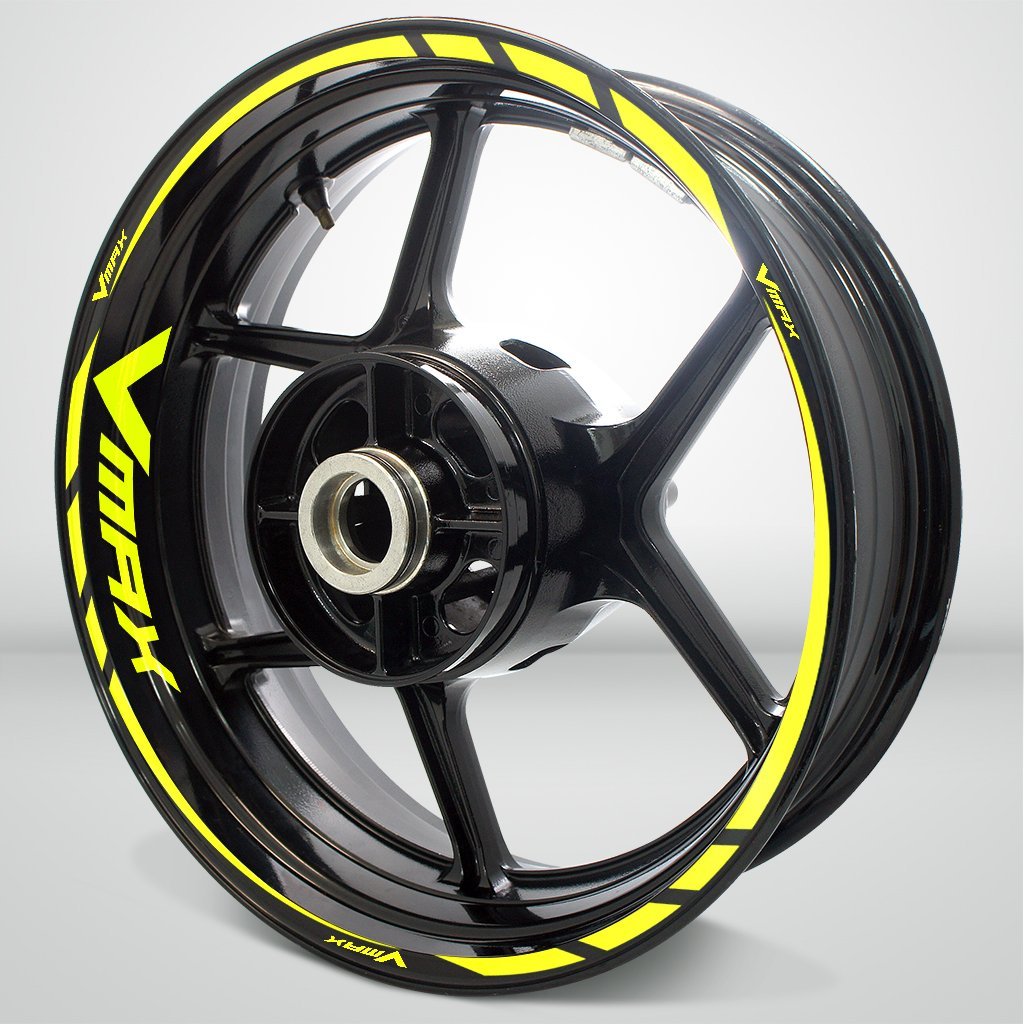 Motorcycle Rim Wheel Decal Accessory Sticker for Yamaha VMAX - Motorcycle stickers and decals