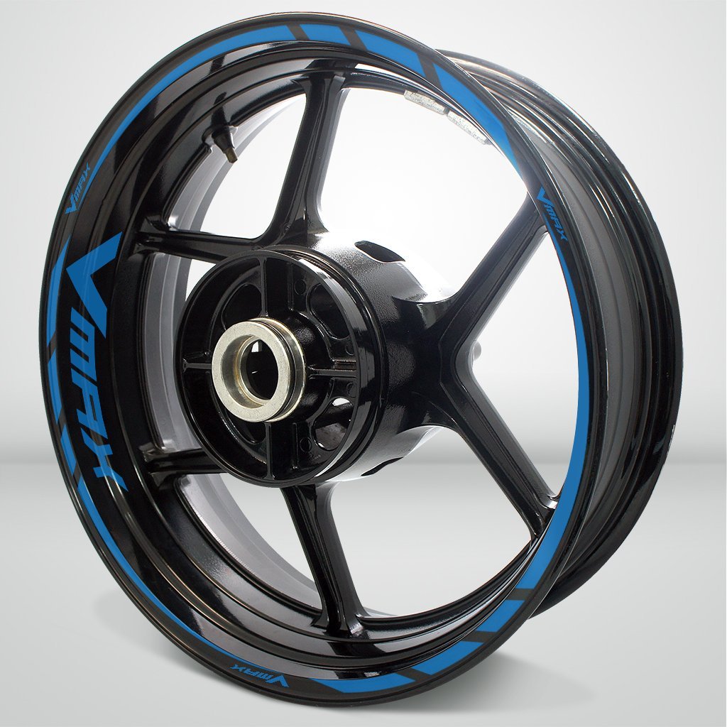 Motorcycle Rim Wheel Decal Accessory Sticker for Yamaha VMAX - Motorcycle stickers and decals