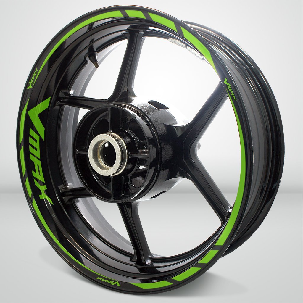 Motorcycle Rim Wheel Decal Accessory Sticker for Yamaha VMAX - Motorcycle stickers and decals