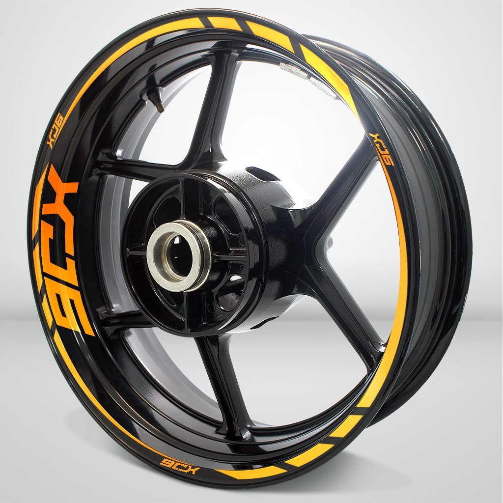 Motorcycle Rim Wheel Decal Accessory Sticker for Yamaha XJ6 - Motorcycle stickers and decals