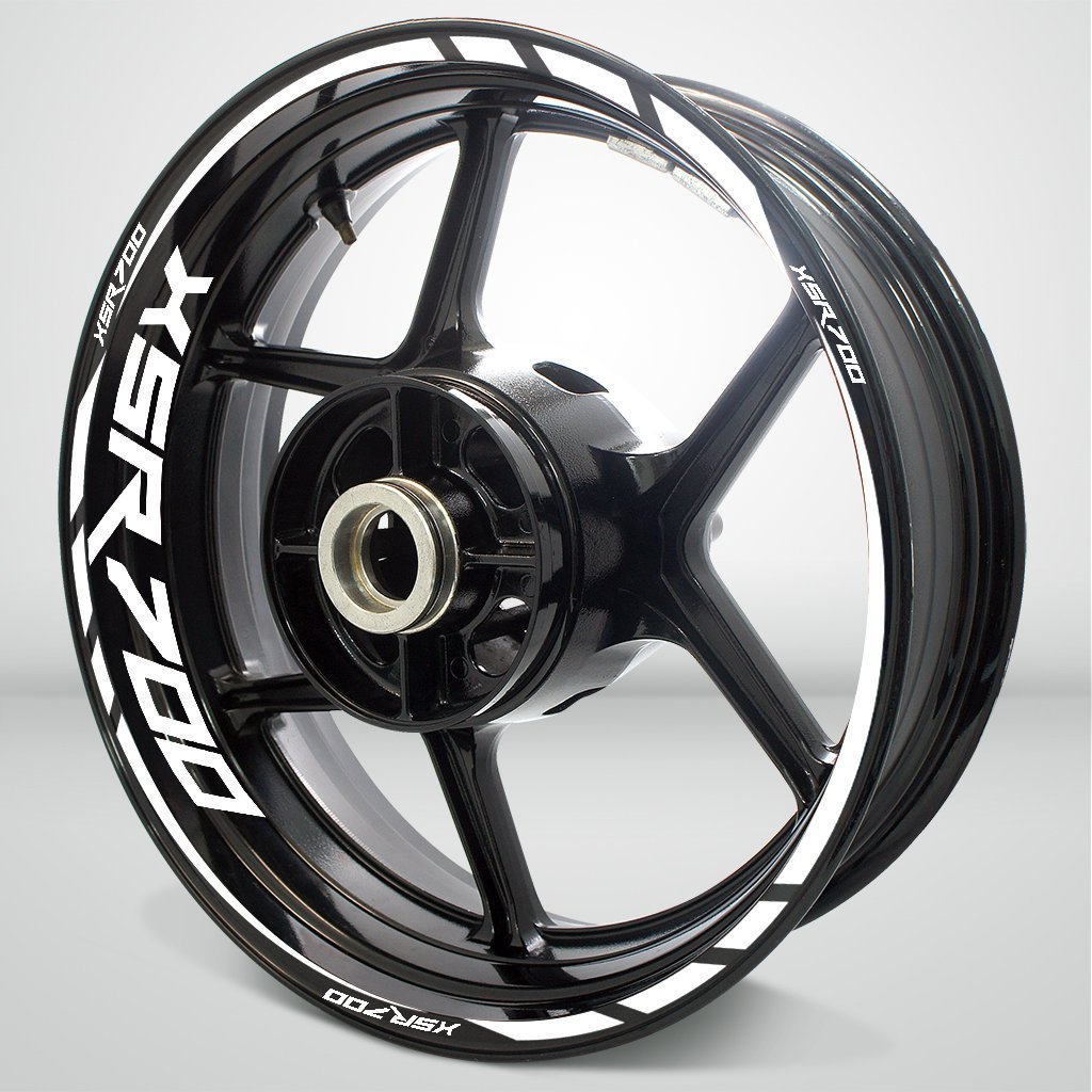 Motorcycle Rim Wheel Decal Accessory Sticker for Yamaha XSR700 - Motorcycle stickers and decals