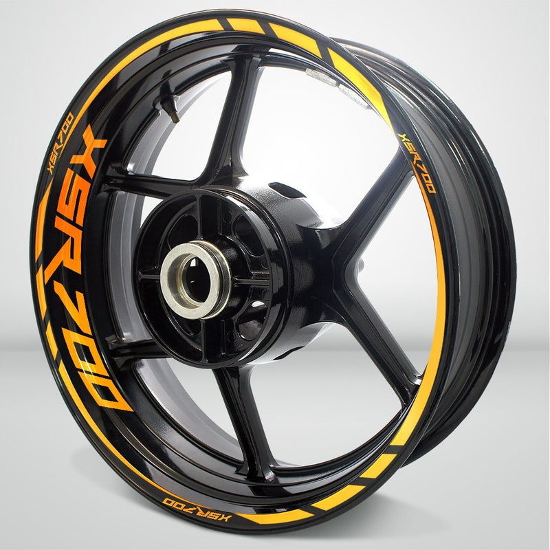 Motorcycle Rim Wheel Decal Accessory Sticker for Yamaha XSR700 - Motorcycle stickers and decals