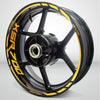 Motorcycle Rim Wheel Decal Accessory Sticker for Yamaha XSR700 - Motorcycle stickers and decals