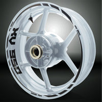 Motorcycle Rim Wheel Decal Accessory Sticker for Yamaha XV950 - Motorcycle stickers and decals