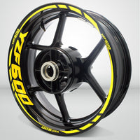 Motorcycle Rim Wheel Decal Accessory Sticker for Yamaha YZF 600 - Motorcycle stickers and decals