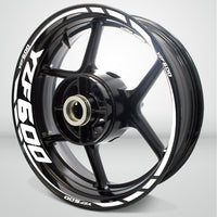 Motorcycle Rim Wheel Decal Accessory Sticker for Yamaha YZF 600 - Motorcycle stickers and decals