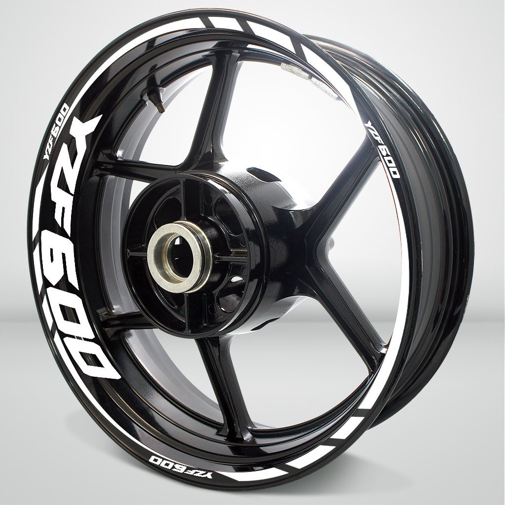 Motorcycle Rim Wheel Decal Accessory Sticker for Yamaha YZF 600 - Motorcycle stickers and decals