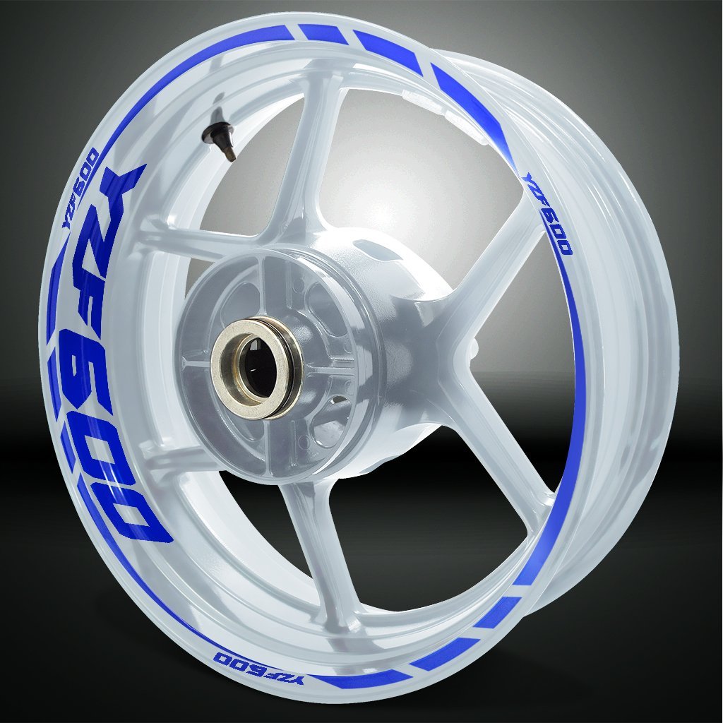 Motorcycle Rim Wheel Decal Accessory Sticker for Yamaha YZF 600 - Motorcycle stickers and decals