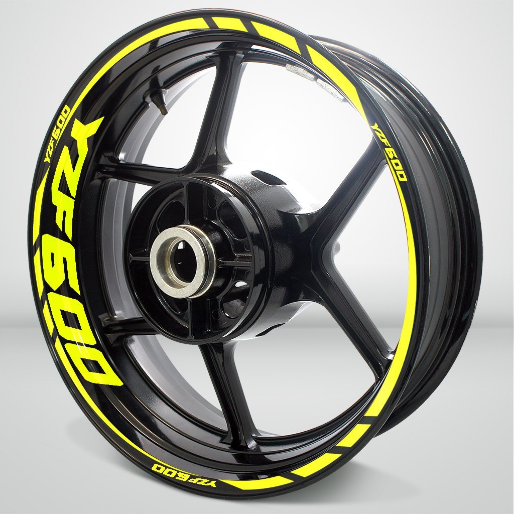 Motorcycle Rim Wheel Decal Accessory Sticker for Yamaha YZF 600 - Motorcycle stickers and decals