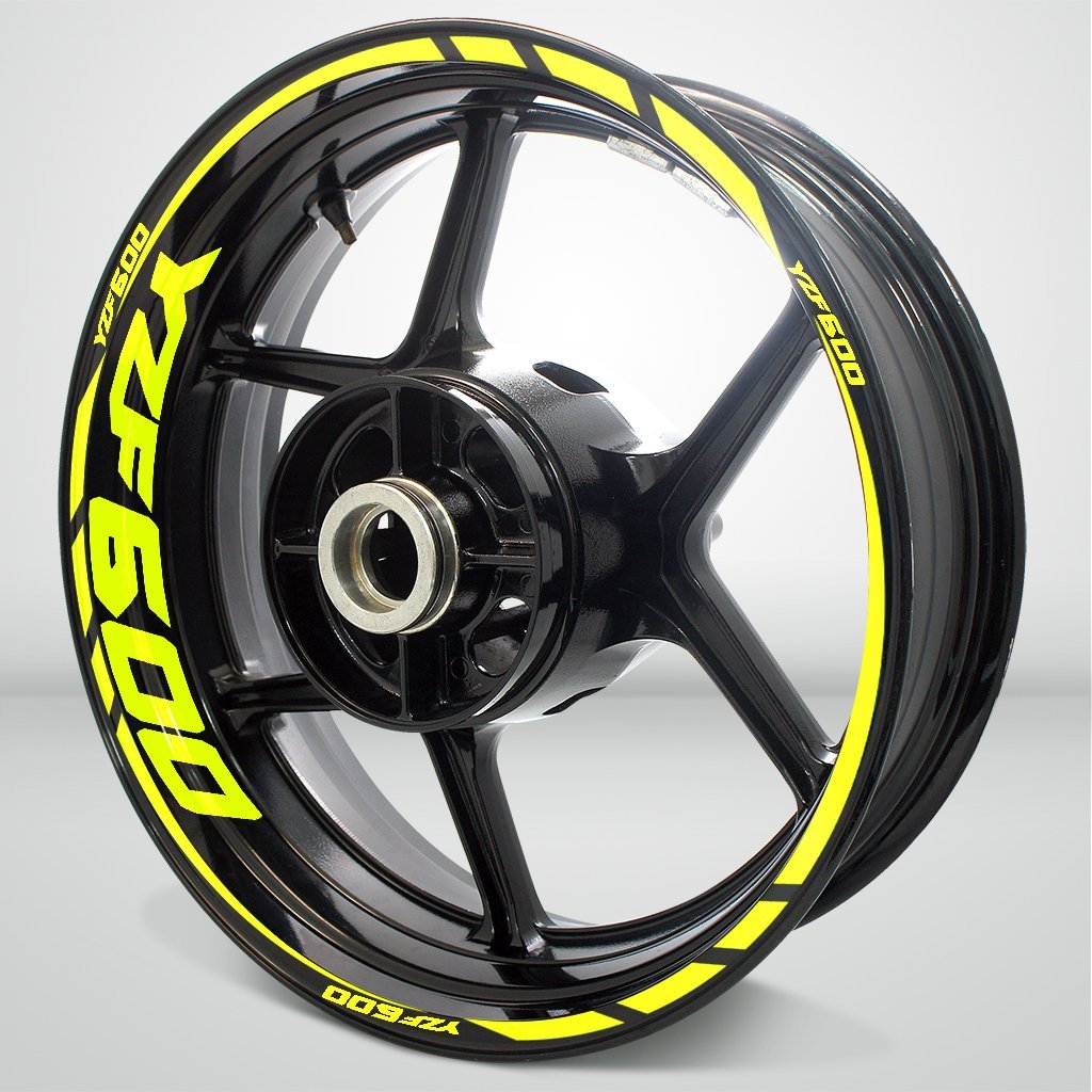 Motorcycle Rim Wheel Decal Accessory Sticker for Yamaha YZF 600 - Motorcycle stickers and decals