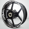 Motorcycle Rim Wheel Decal Accessory Sticker for Yamaha YZF R1M - Motorcycle stickers and decals