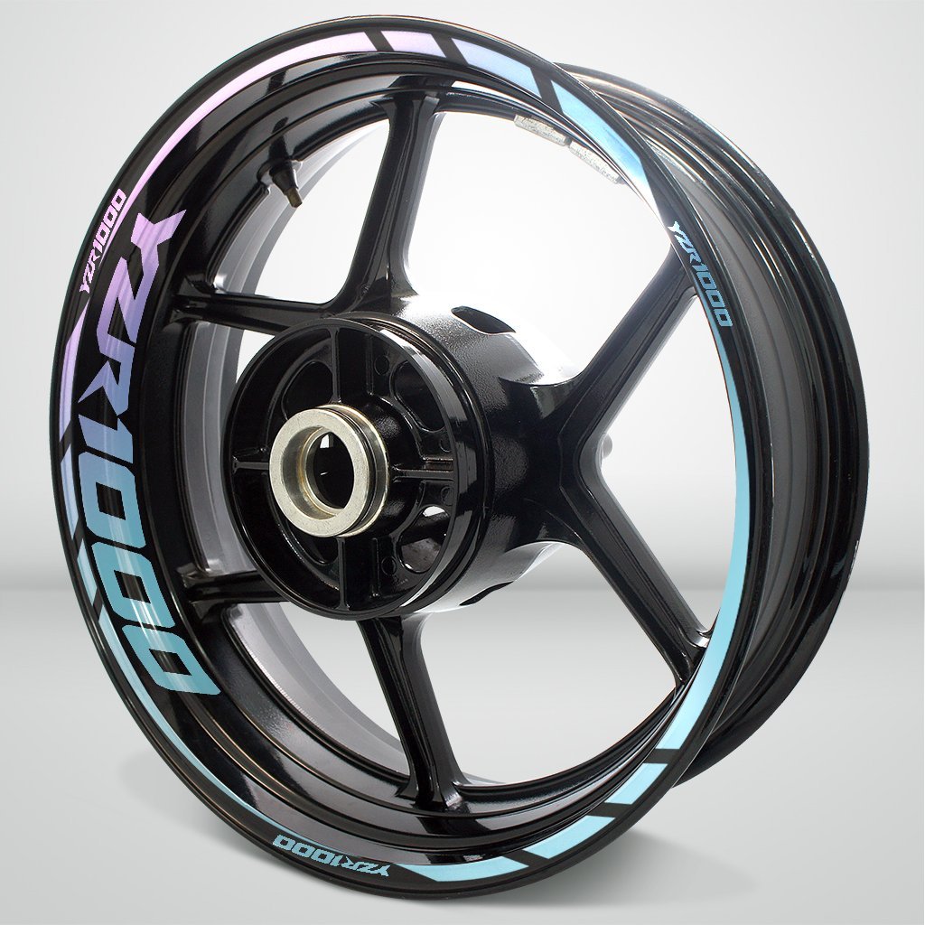Motorcycle Rim Wheel Decal Accessory Sticker for Yamaha YZR 1000 - Motorcycle stickers and decals