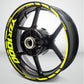 Motorcycle Rim Wheel Decal Accessory Sticker for Yamaha YZR 1000 - Stickman Vinyls