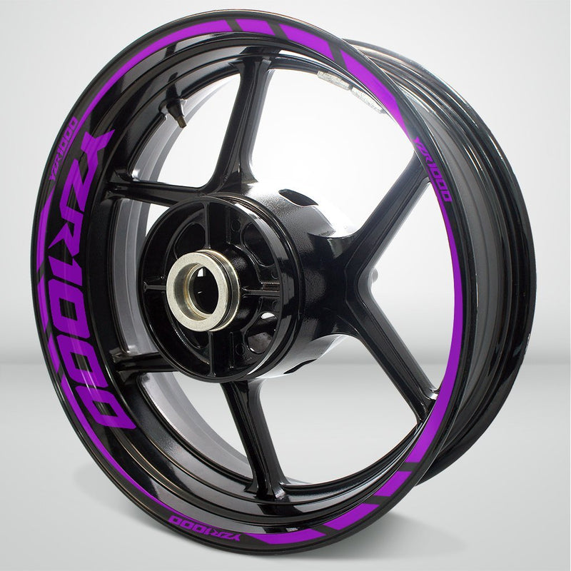 Motorcycle Rim Wheel Decal Accessory Sticker for Yamaha YZR 1000 - Motorcycle stickers and decals