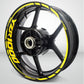 Motorcycle Rim Wheel Decal Accessory Sticker for Yamaha YZR 1000 - Stickman Vinyls