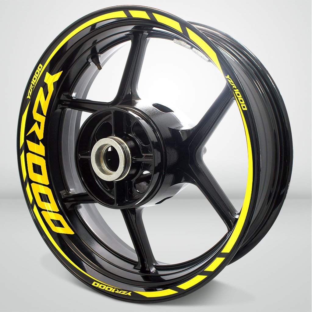 Motorcycle Rim Wheel Decal Accessory Sticker for Yamaha YZR 1000 - Motorcycle stickers and decals