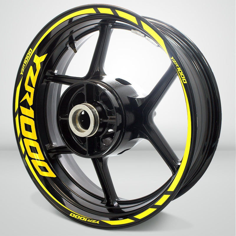 Motorcycle Rim Wheel Decal Accessory Sticker for Yamaha YZR 1000 - Motorcycle stickers and decals