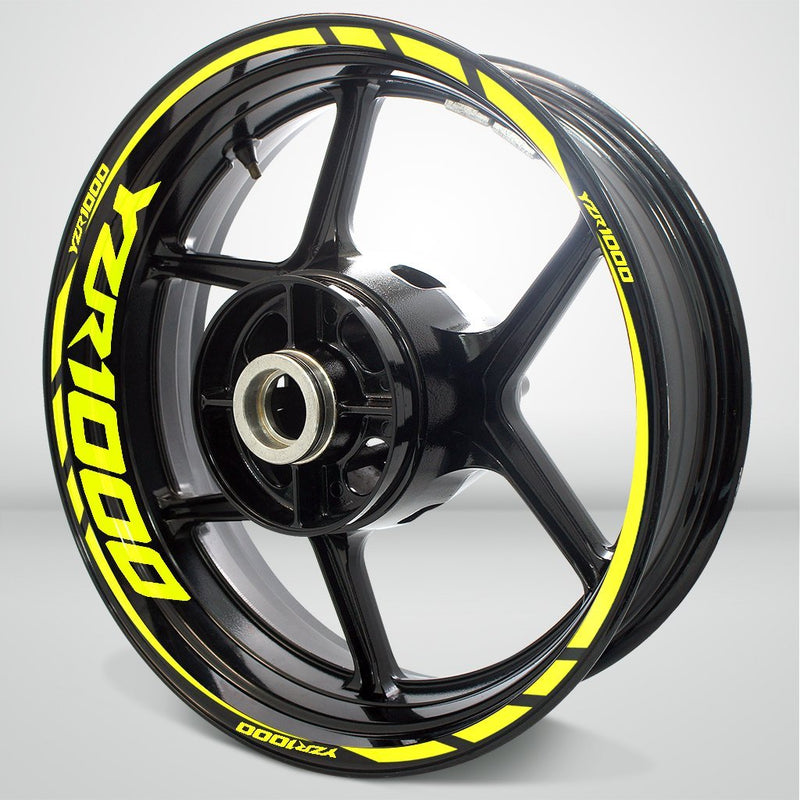 Motorcycle Rim Wheel Decal Accessory Sticker for Yamaha YZR 1000 - Motorcycle stickers and decals