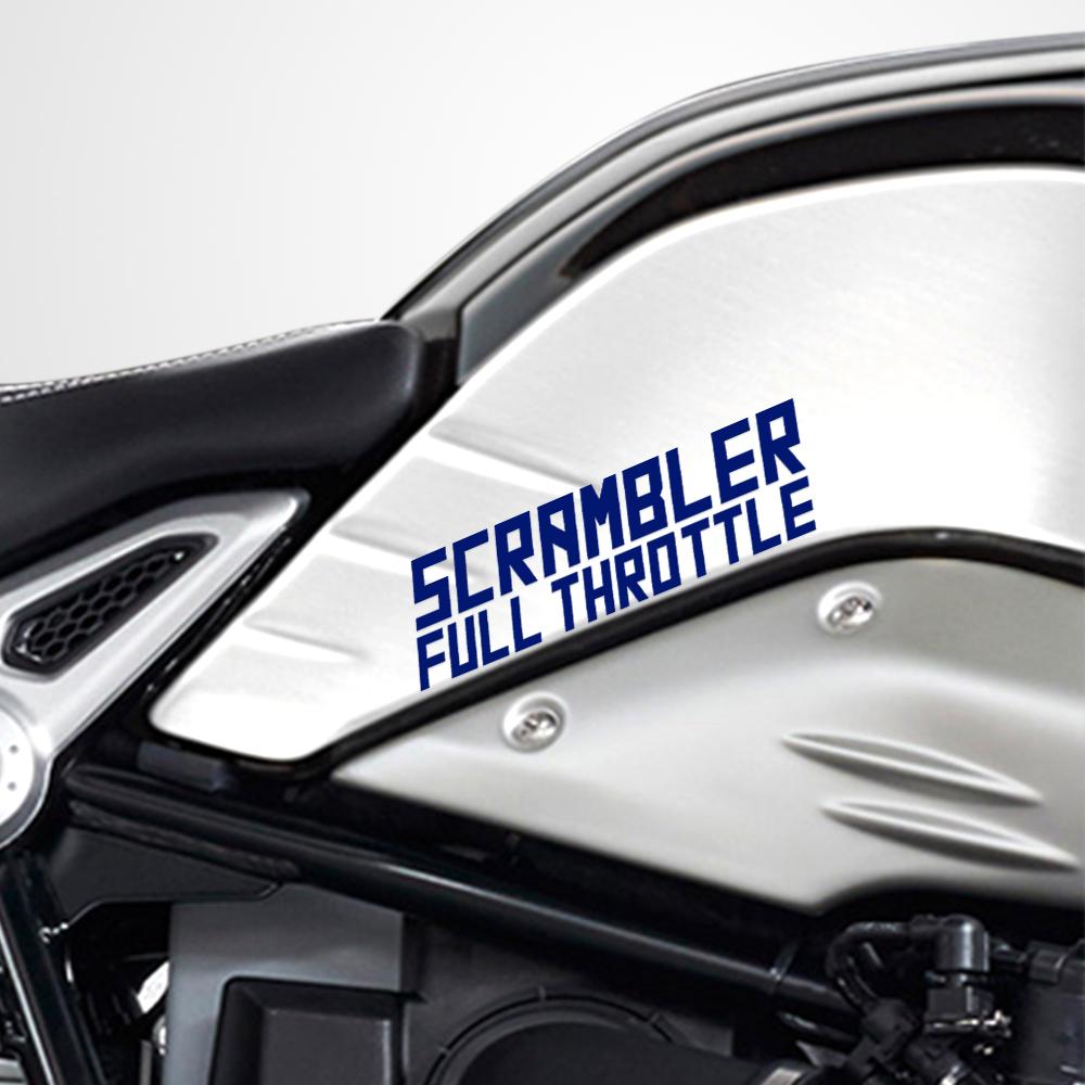 Motorcycle Superbike Sticker Decal Pack Waterproof High quality for Ducati Scrambler Full Throttle - Stickman Vinyls
