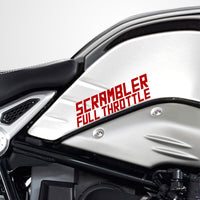 Motorcycle Superbike Sticker Decal Pack Waterproof High quality for Ducati Scrambler Full Throttle - Motorcycle stickers and decals