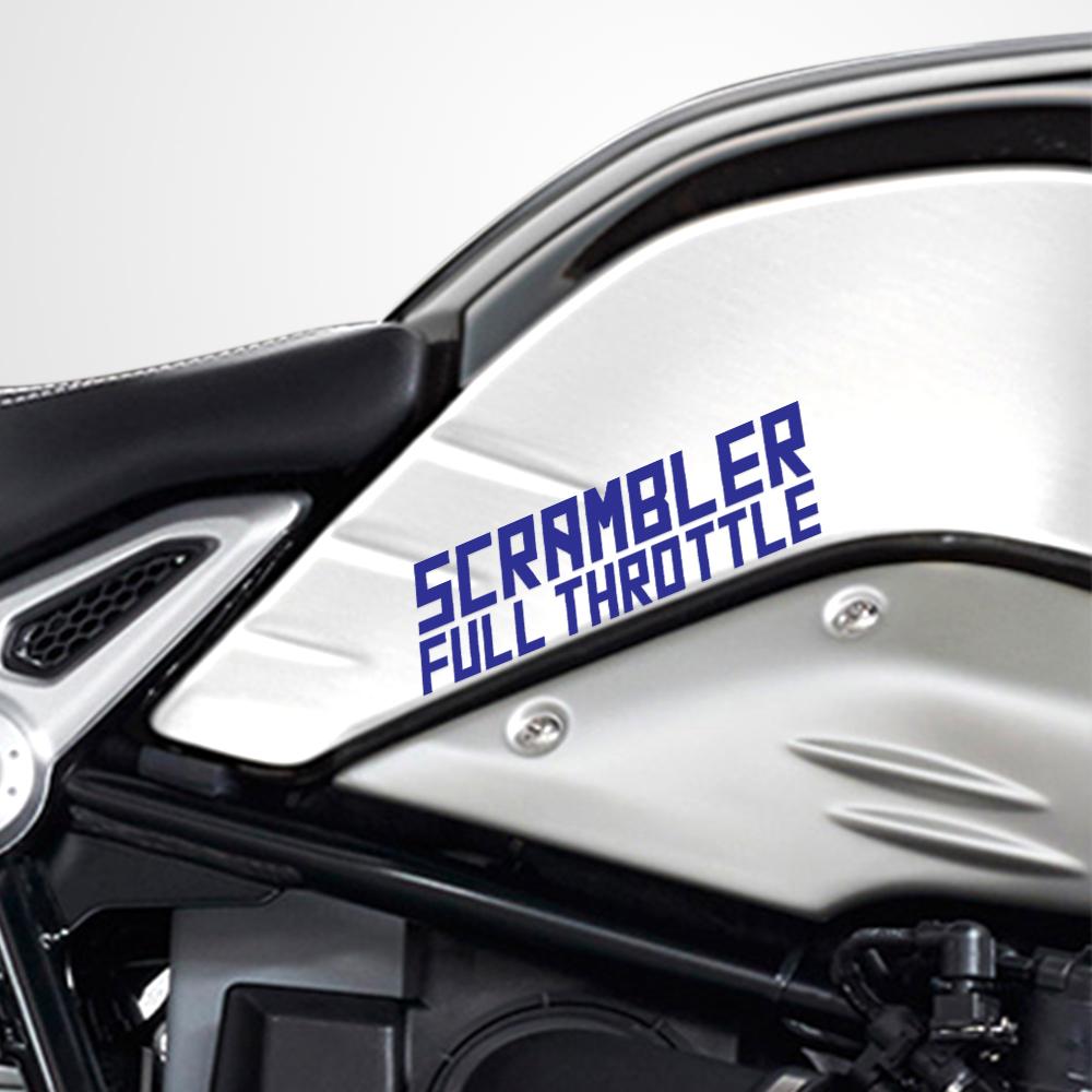 Motorcycle Superbike Sticker Decal Pack Waterproof High quality for Ducati Scrambler Full Throttle - Motorcycle stickers and decals