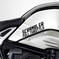 Motorcycle Superbike Sticker Decal Pack Waterproof High quality for Ducati Scrambler Full Throttle - Motorcycle stickers and decals