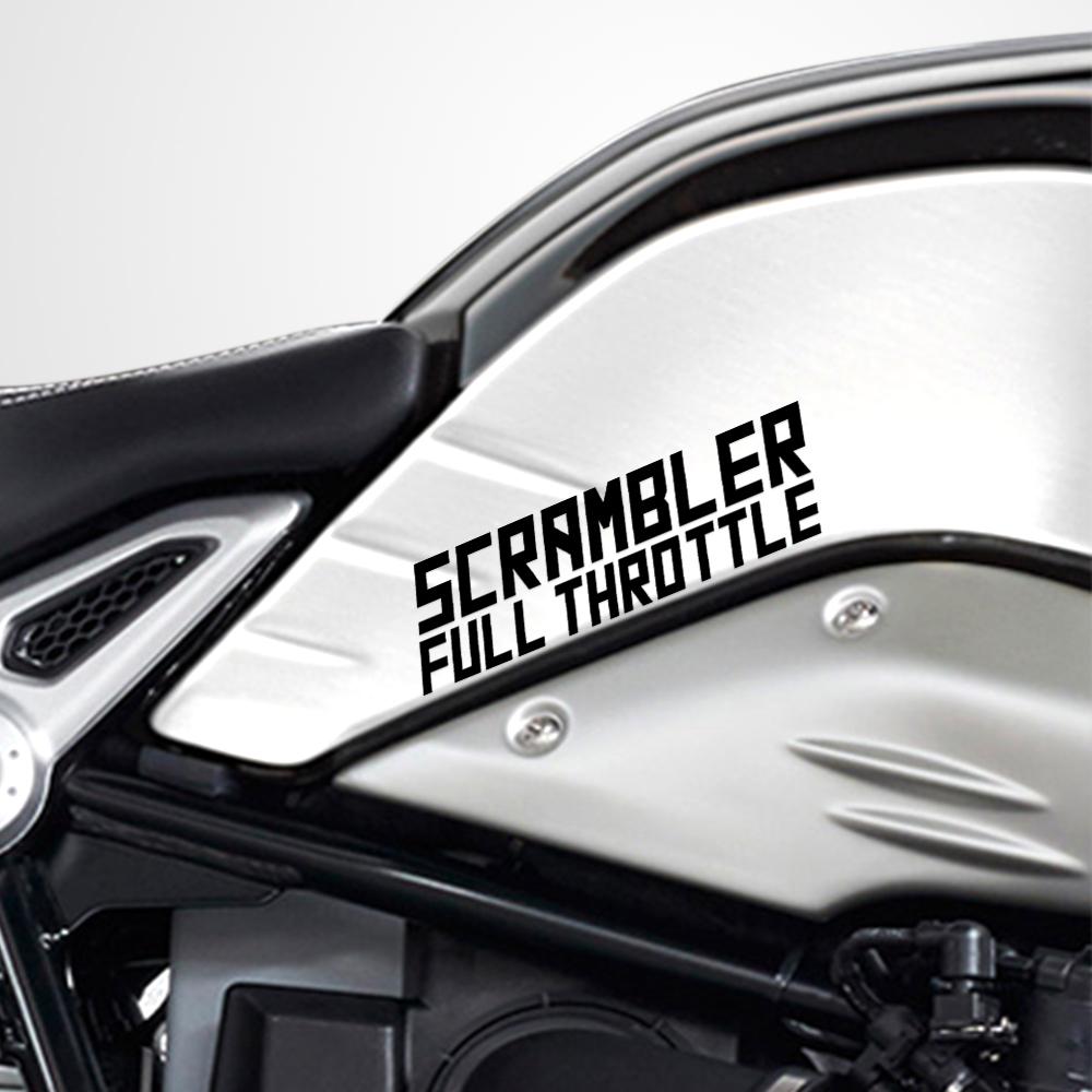 Motorcycle Superbike Sticker Decal Pack Waterproof High quality for Ducati Scrambler Full Throttle - Motorcycle stickers and decals