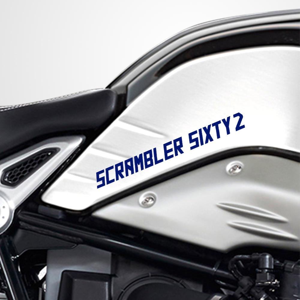 Motorcycle Superbike Sticker Decal Pack Waterproof High quality for Ducati Scrambler Sixty2 - Motorcycle stickers and decals