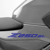 Motorcycle Superbike Sticker Decal Pack Waterproof High quality for Kawasaki Z250SL - Motorcycle stickers and decals