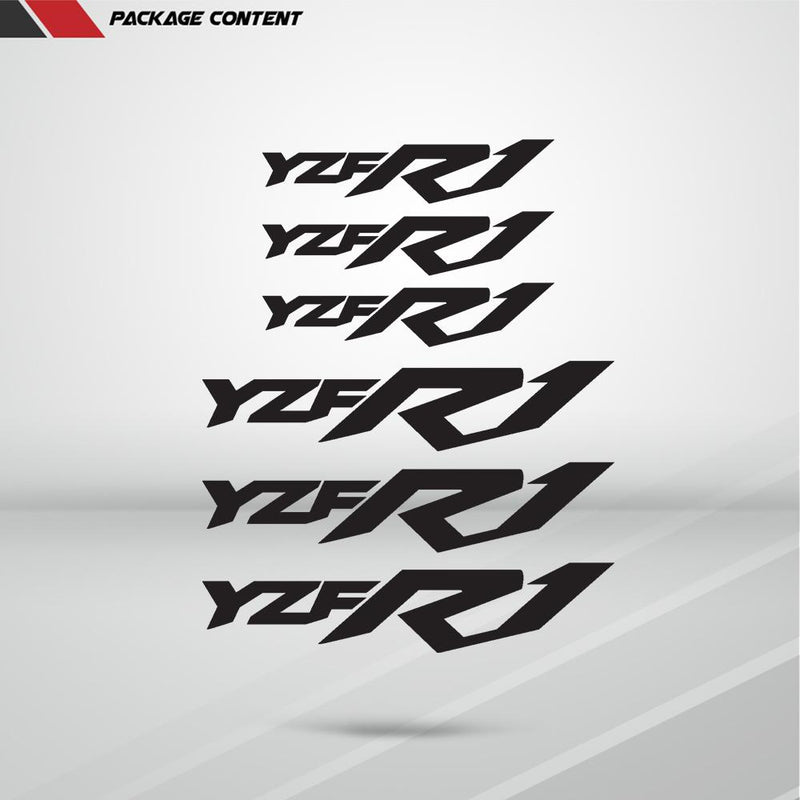 Motorcycle Superbike Sticker Decal Pack Waterproof High quality for Yamaha YZF R1 - Motorcycle stickers and decals