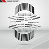 MV Agusta Brutale Motorcycle Rim Wheel Decal Accessory Sticker - Motorcycle stickers and decals